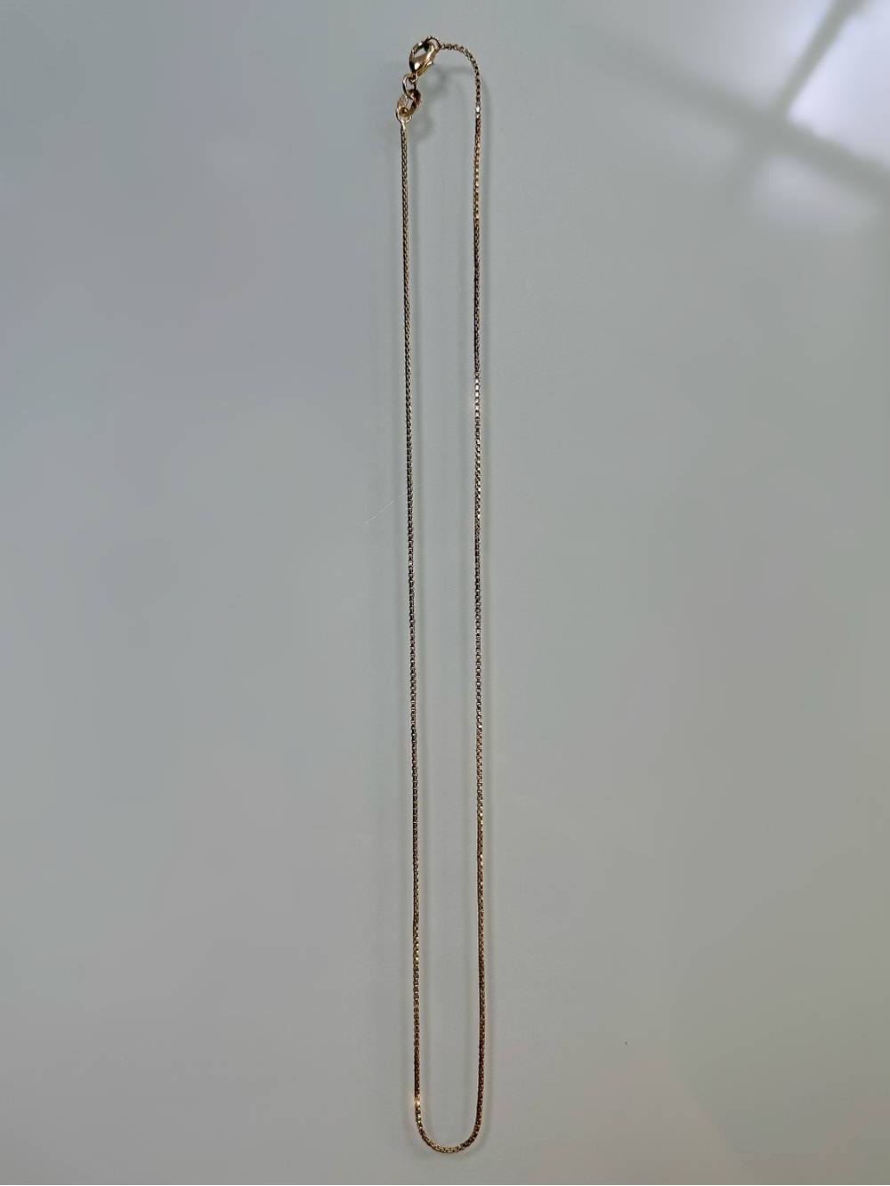 Gold Fill 18kt Box Chain
